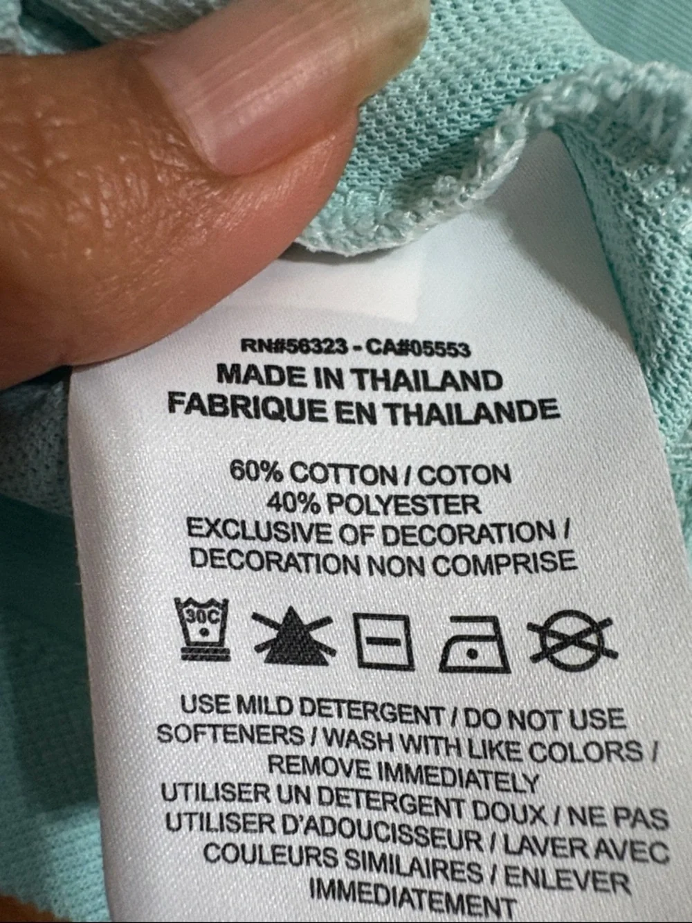 Nike Mint Green Cropped Polo Top